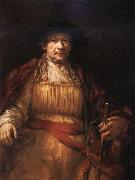 Rembrandt van rijn, Self-Portrait